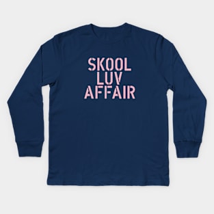 BTS Skool Luv Affair Kids Long Sleeve T-Shirt